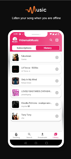 Music Player: MP3 Downloader Screenshot 3
