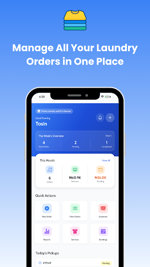 FoldForge – Smart Laundry App Screenshot 0
