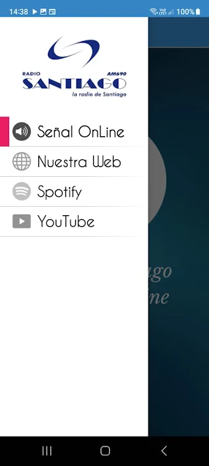 Radio Santiago Screenshot 2