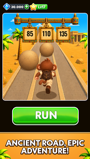 Monkey Road - Temple Cross Screenshot 1