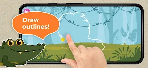 Baby Puzzles: Dinos & Animals Screenshot 0