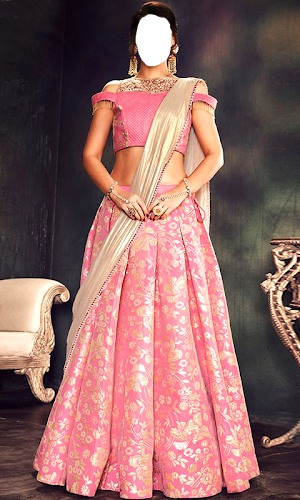 Lehanga Choli Photo Maker Screenshot 0