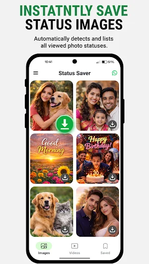 Status Saver - Photos & Videos Screenshot 0