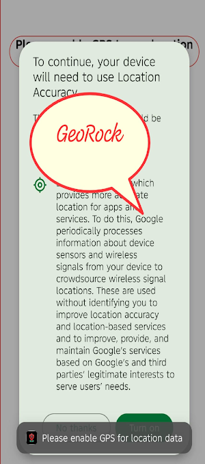 GeoRock Screenshot 3