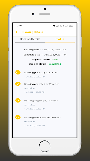 Carsafa Partner App Screenshot 2
