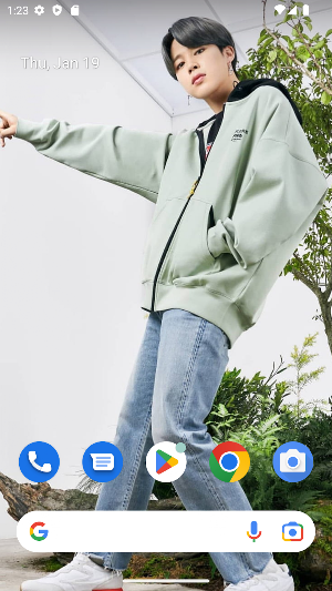 BTS Jimin Wallpaper Screenshot 1