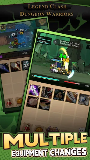 Legend Clash: Dungeon Warriors Screenshot 2