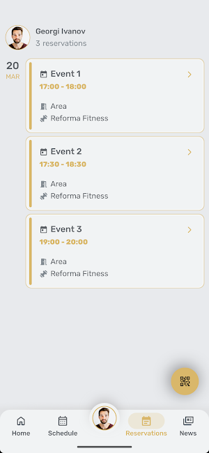 Reforma Fitness Bulgaria Screenshot 2