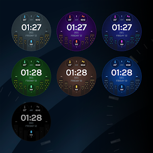 Urban Skyline Watch Face Screenshot 2