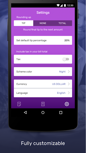 Tip Calculator & Bill Split Screenshot 1