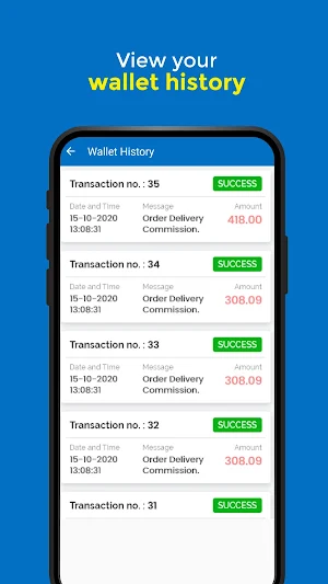 Jaya Rice Mandy Delivery App Screenshot 2