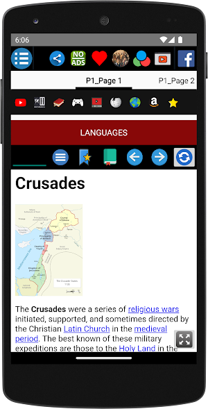 Crusades - History Screenshot 1