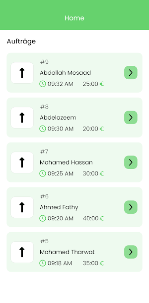 Bestellhalal - Fahrerapp Screenshot 0