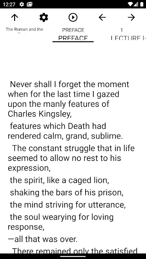 Book, The Roman and the Teuton Screenshot 1