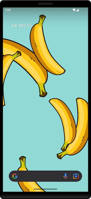 Bananas Live Wallpaper Screenshot 0