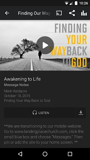 Landing Place Church Screenshot 1