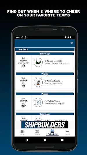 Morse Shipbuilders Athletics Screenshot 1