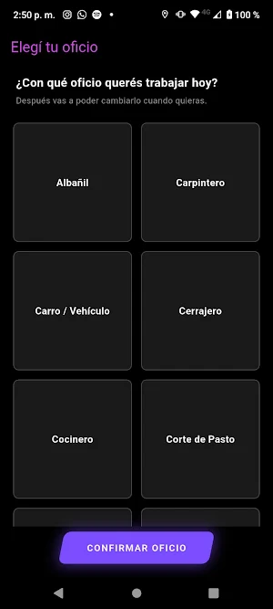 MiniTrabajos Screenshot 1
