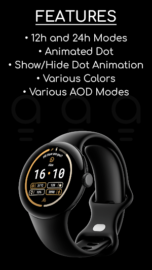 AD DualArc - Watch Face Screenshot 3