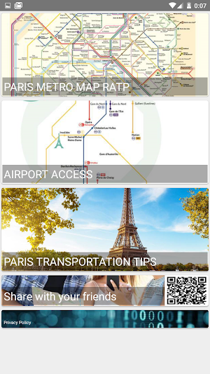 PARIS METRO MAP RATP AIRPORT ACCESS Screenshot 0