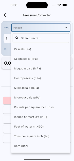 Unit Converter Screenshot 3