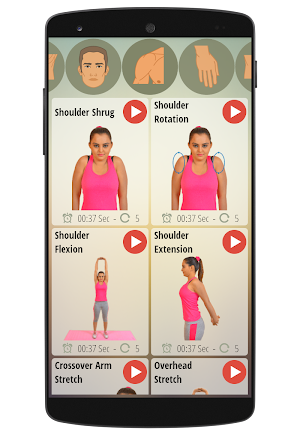 iPro Stretching Exercise Free Screenshot 2