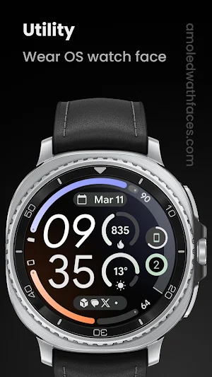 Utility Watch Face Screenshot 0