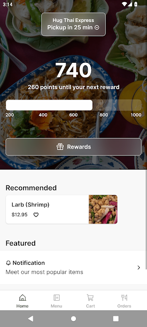 Hug Thai Express Screenshot 0