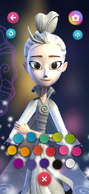 FairyTeens. Magic 3D Coloring Screenshot 2