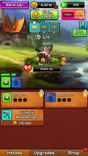 Idle Heroes Afk RPG Screenshot 2