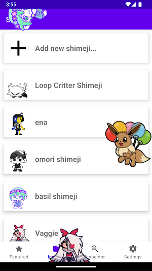 Shijima - Shimeji for Android Screenshot 0