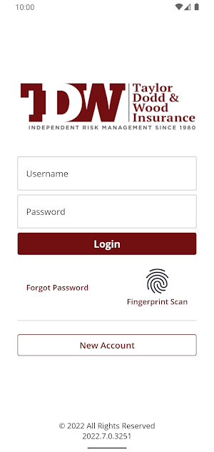 TDW Insurance Online Screenshot 0