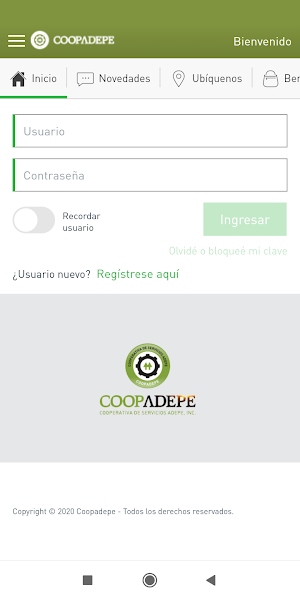 Coopadepe Screenshot 0