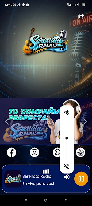 Serenata Radio Online Screenshot 2
