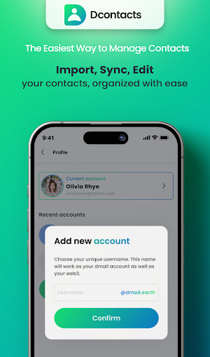 DContacts - Secure Contacts Screenshot 0