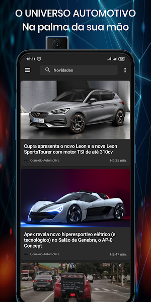 Auto Carros -  Tudo sobre o Universo Automotivo Screenshot 1
