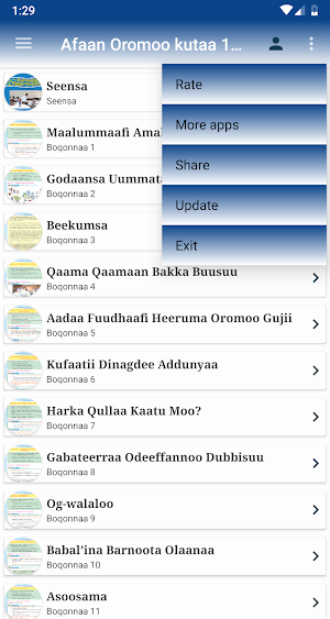 Afaan oromoo Kutaa 12ffaa Screenshot 2