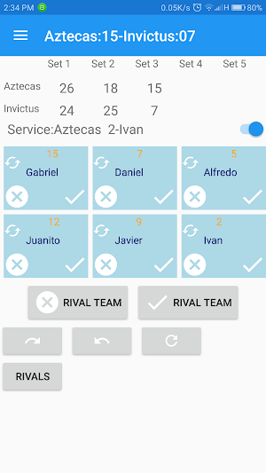Caxlan: VolleyBall Score & Sta Screenshot 0