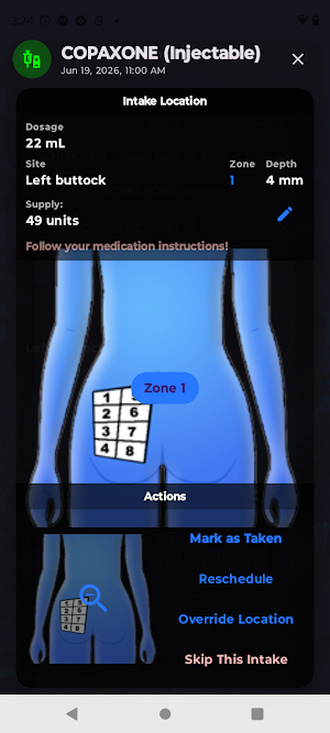 Medication & Injection Tracker Screenshot 2