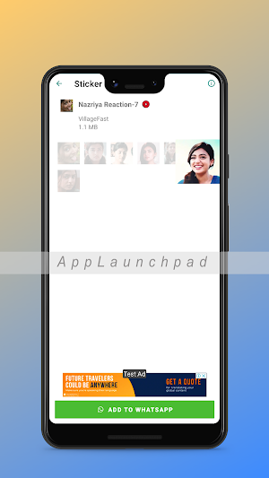 Nazriya  Stickers | WA Sticker Screenshot 1