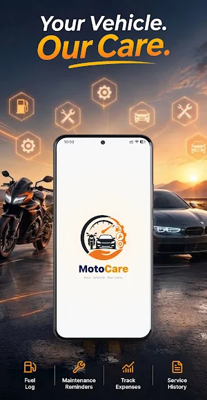 MotoCare – Vehicle Manager Screenshot 0