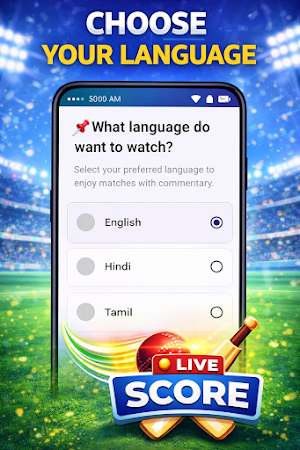 Live Cricket Score & Live TV Screenshot 1