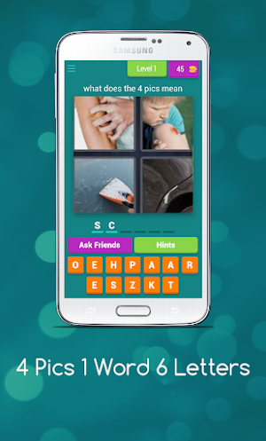 4 Pics 6 Letters 1 Word Screenshot 0