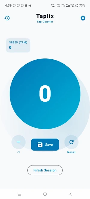 TaplixTap Counter Screenshot 1