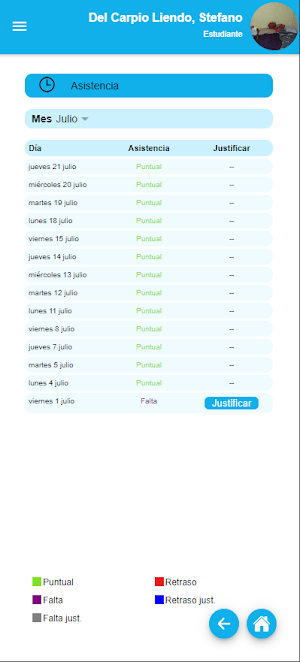 Cumbres Docente Screenshot 2