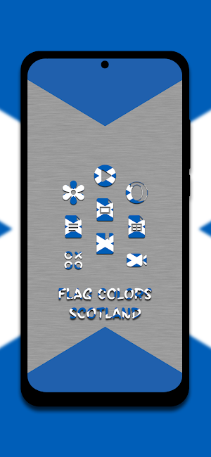 Scotland - Flag Colors Icons Screenshot 3