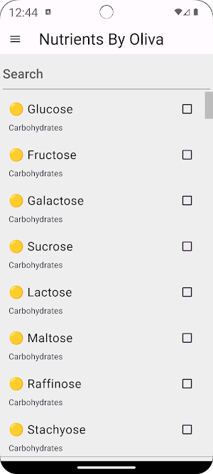 Nutrients By OLIVA Screenshot 2