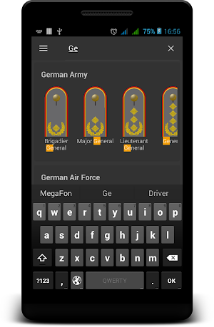 Germany military ranks Screenshot 2