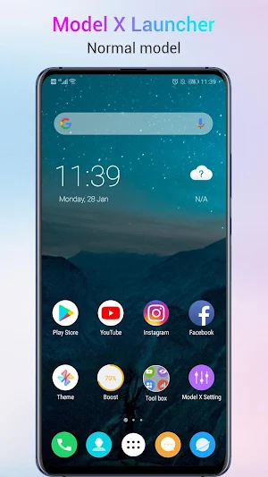 X Launcher - Cool, Multi-style Launcher 2020 Screenshot 0