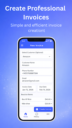 InvoiceBook Screenshot 1